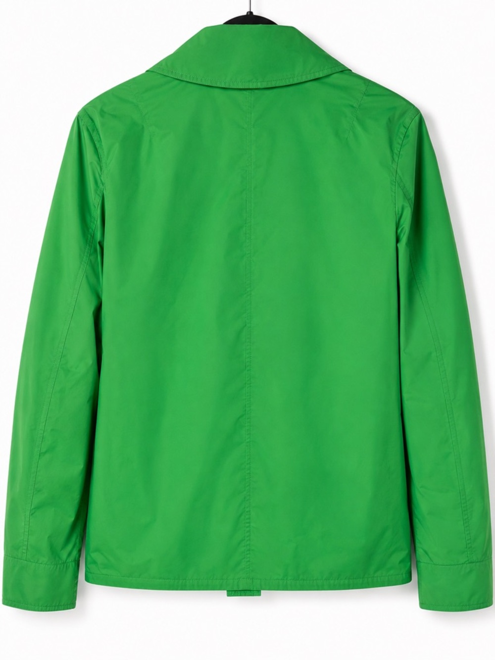 Lauren Ralph Lauren Jacket 8 Green Double Breasted Cropped Lightweight - Picture 3 of 15
